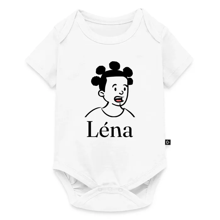 Body bébé personnalisé au prénom Léna