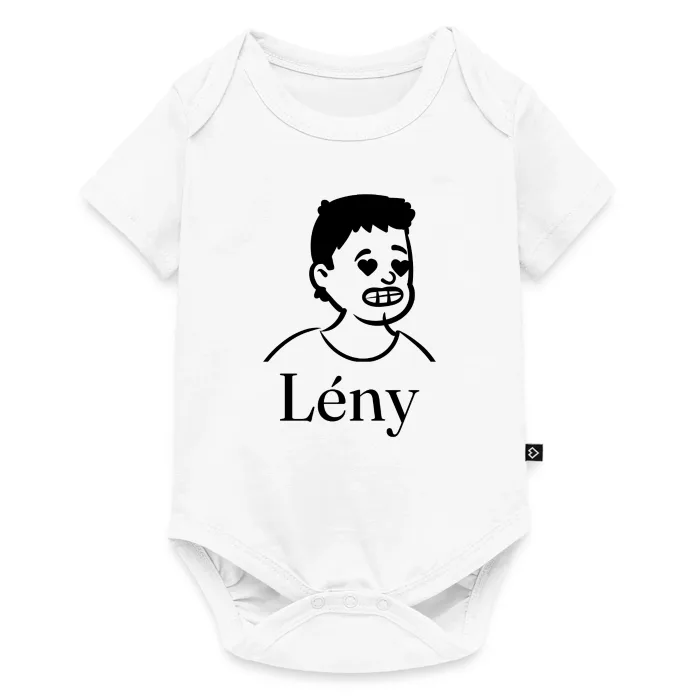 Body bébé personnalisé au prénom Lény