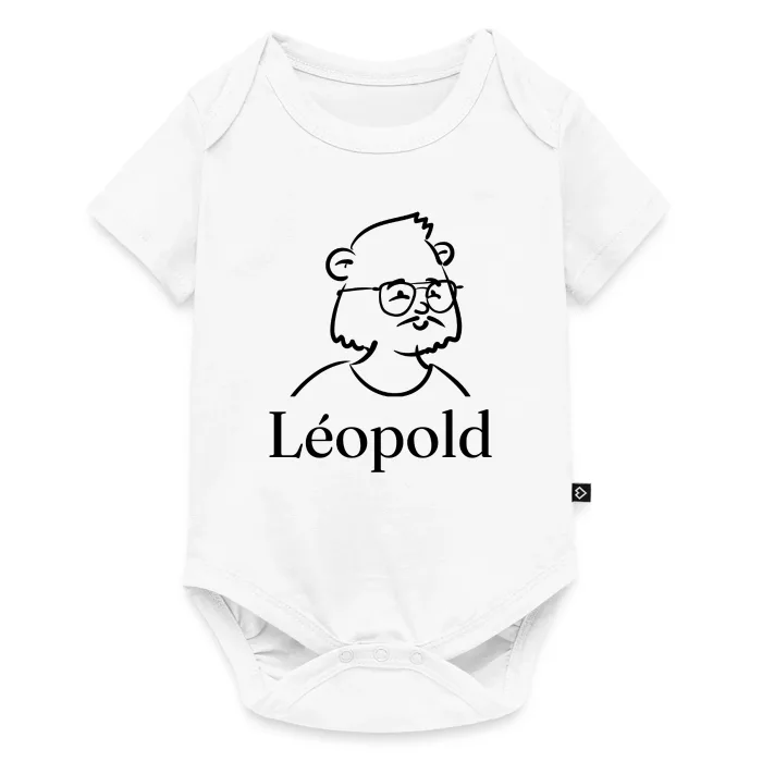 Body bébé personnalisé au prénom Léopold