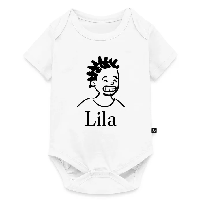 Body bébé personnalisé au prénom Lila