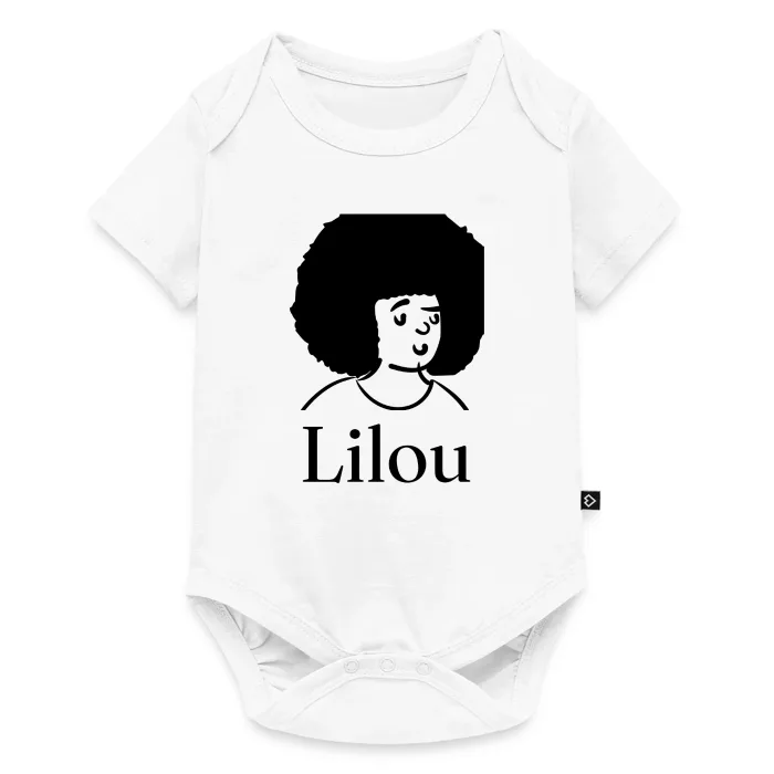 Body bébé personnalisé au prénom Lilou