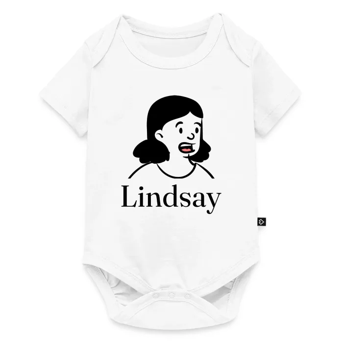 Body bébé personnalisé au prénom Lindsay