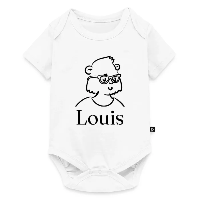 Body bébé personnalisé au prénom Louis