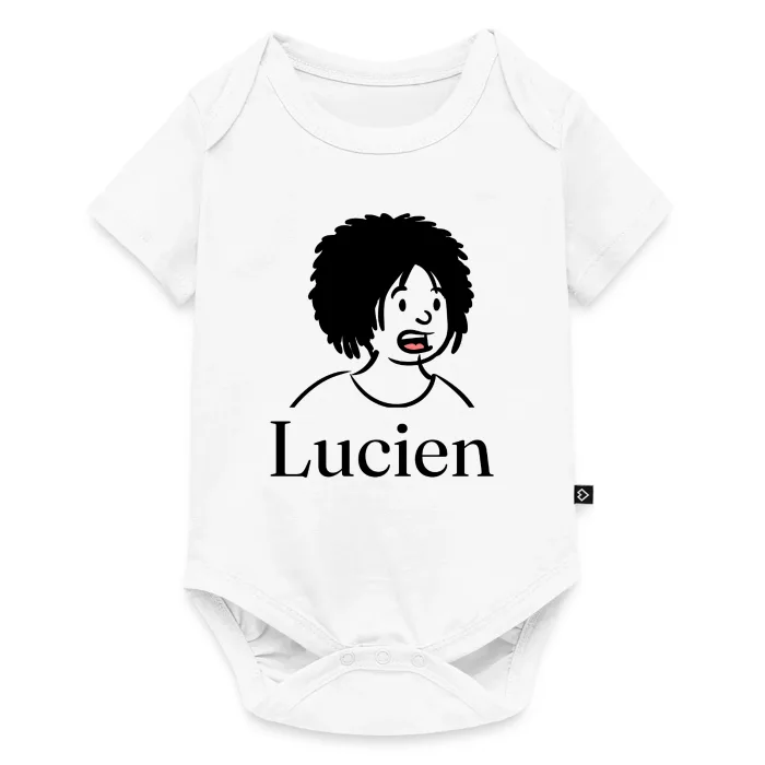 Body bébé personnalisé au prénom Lucien