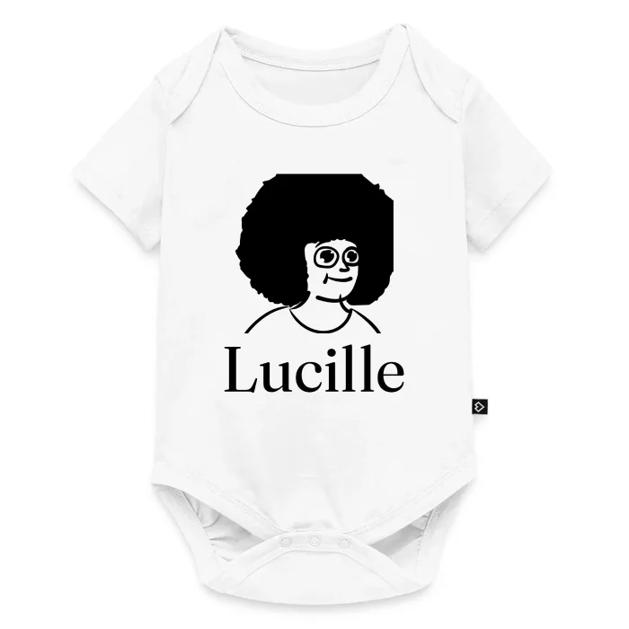 Body bébé personnalisé au prénom Lucille