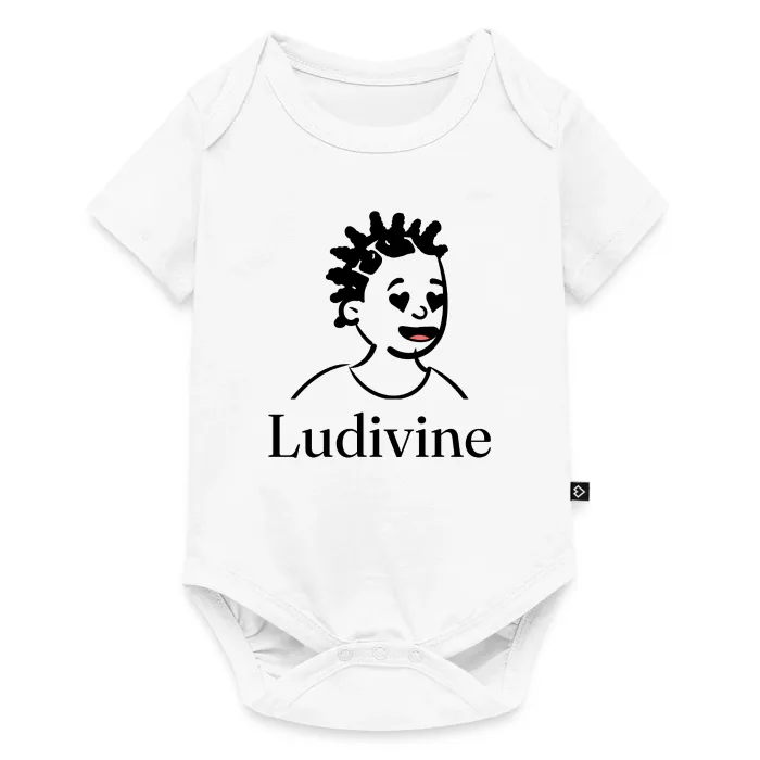 Body bébé personnalisé au prénom Ludivine