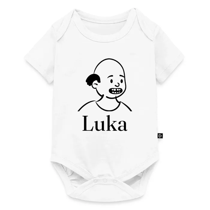 Body bébé personnalisé au prénom Luka