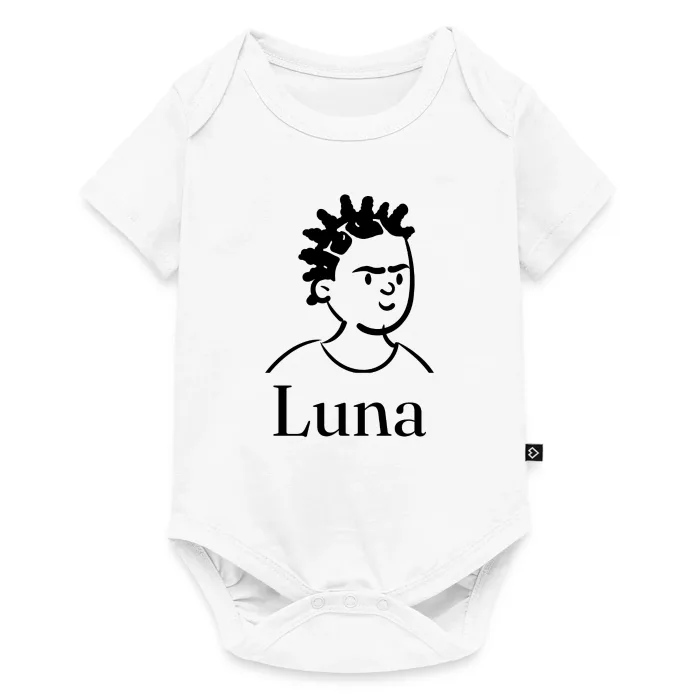 Body bébé personnalisé au prénom Luna