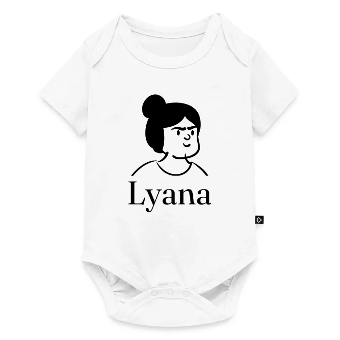 Body bébé personnalisé au prénom Lyana