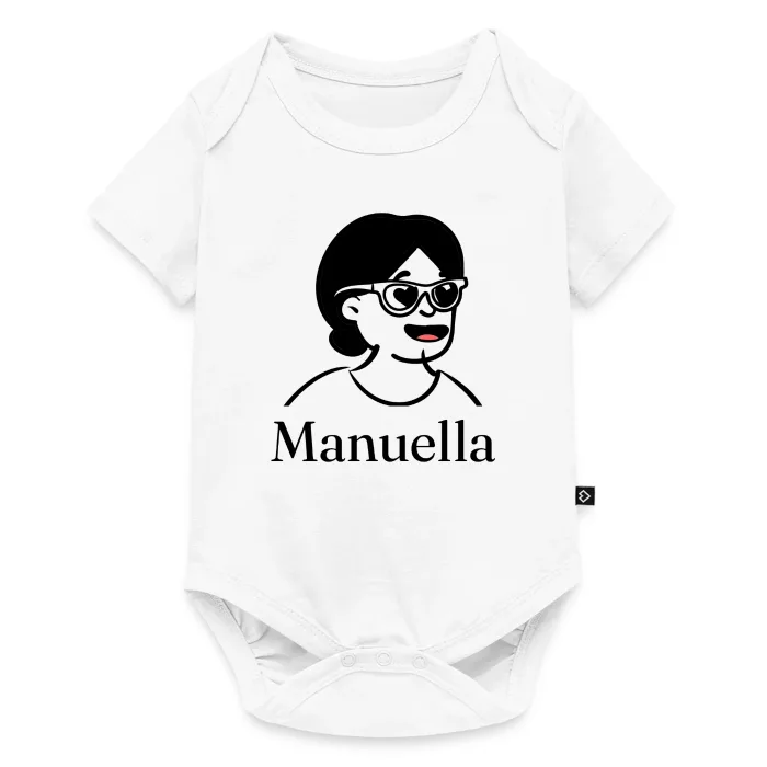 Body bébé personnalisé au prénom Manuella