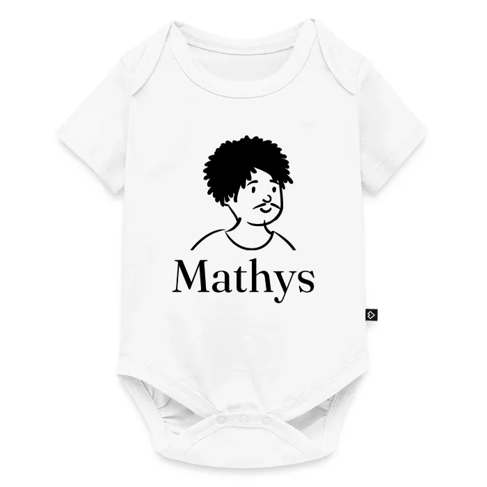 Body bébé personnalisé au prénom Mathys