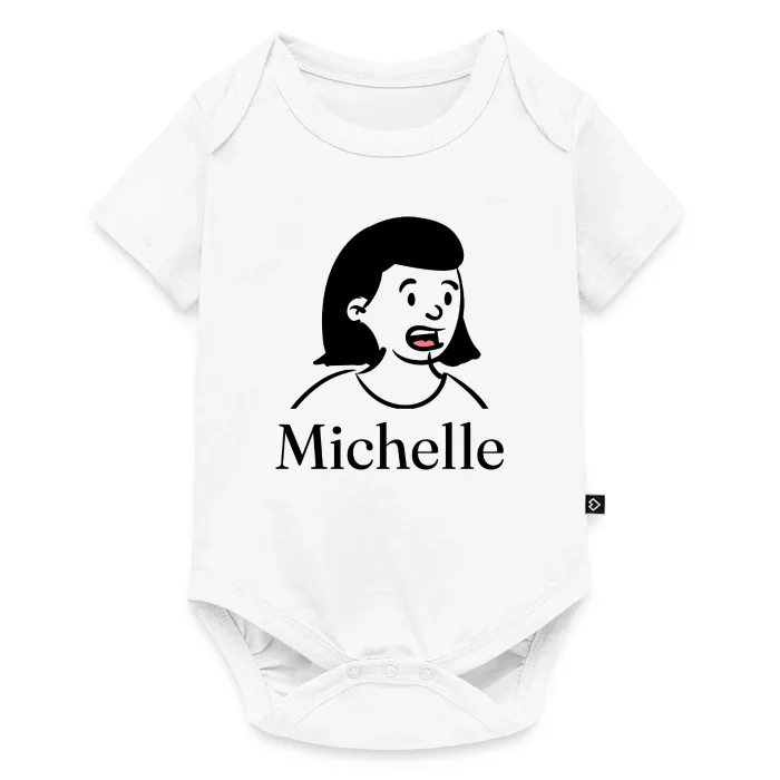 Body bébé personnalisé au prénom Michelle