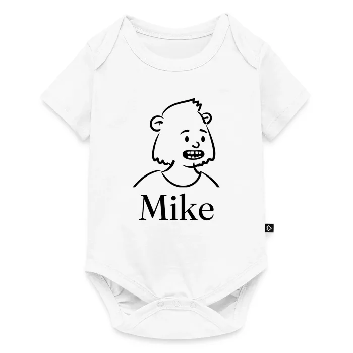 Body bébé personnalisé au prénom Mike