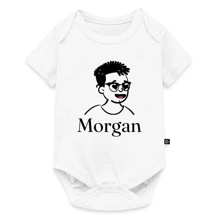 Body bébé personnalisé au prénom Morgan