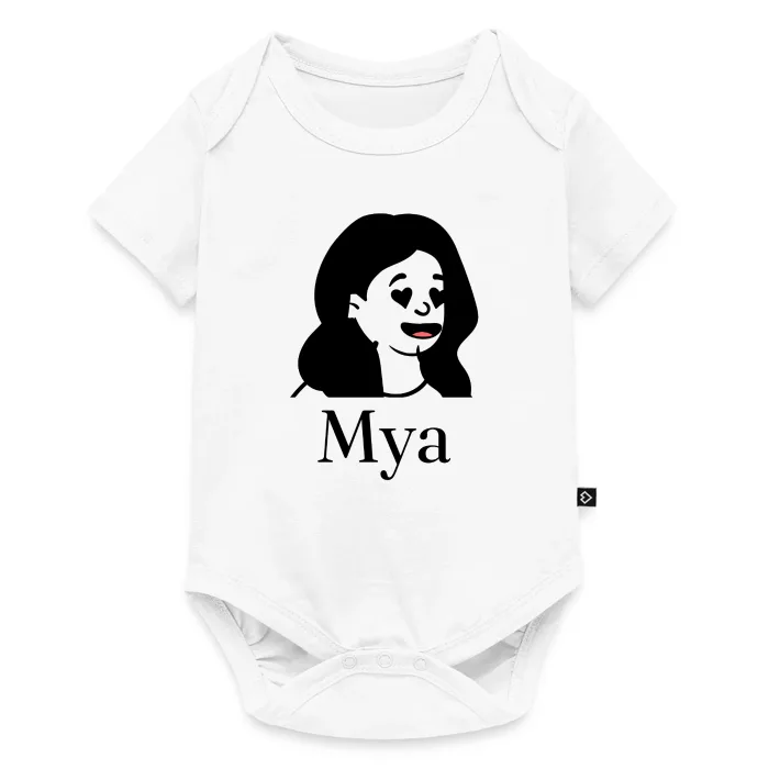 Body bébé personnalisé au prénom Mya