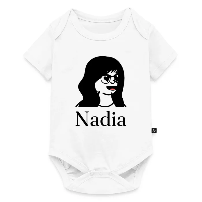 Body bébé personnalisé au prénom Nadia