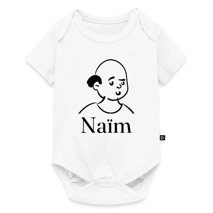 Body bébé personnalisé au prénom Naïm