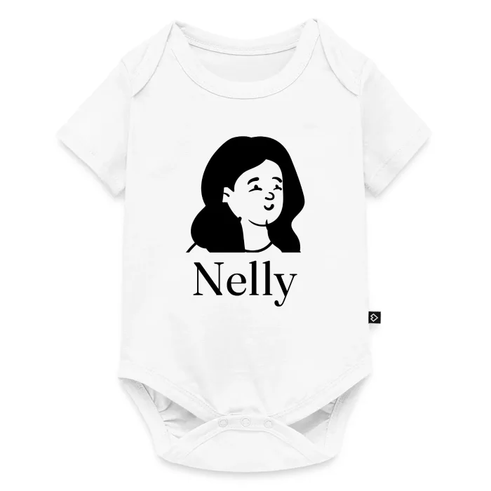Body bébé personnalisé au prénom Nelly