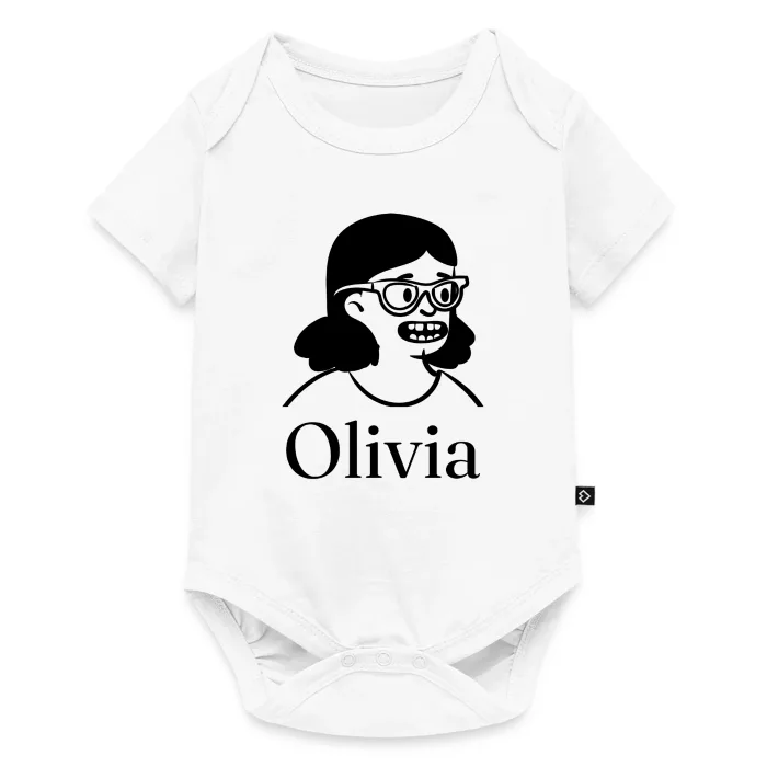 Body bébé personnalisé au prénom Olivia