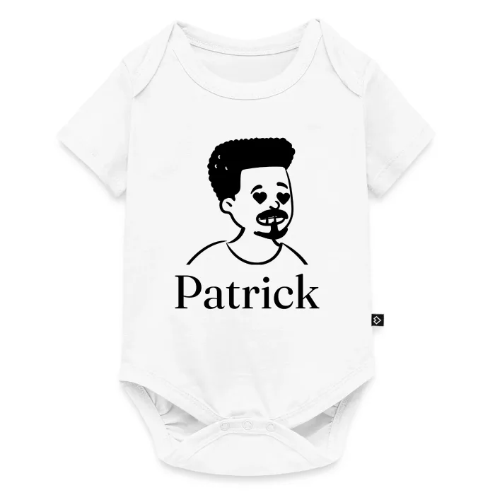 Body bébé personnalisé au prénom Patrick