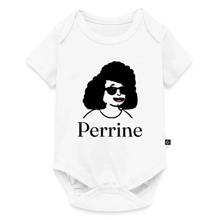 Body bébé personnalisé au prénom Perrine