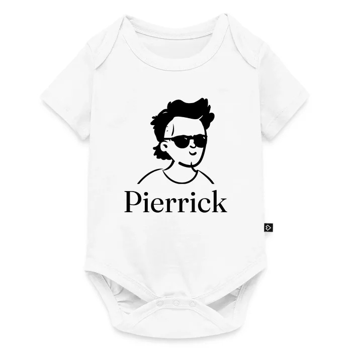 Body bébé personnalisé au prénom Pierrick