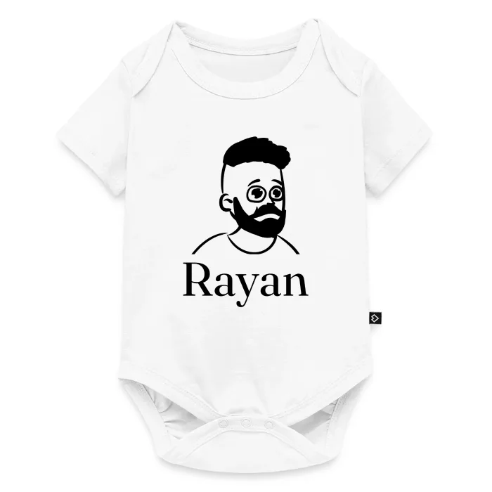 Body bébé personnalisé au prénom Rayan