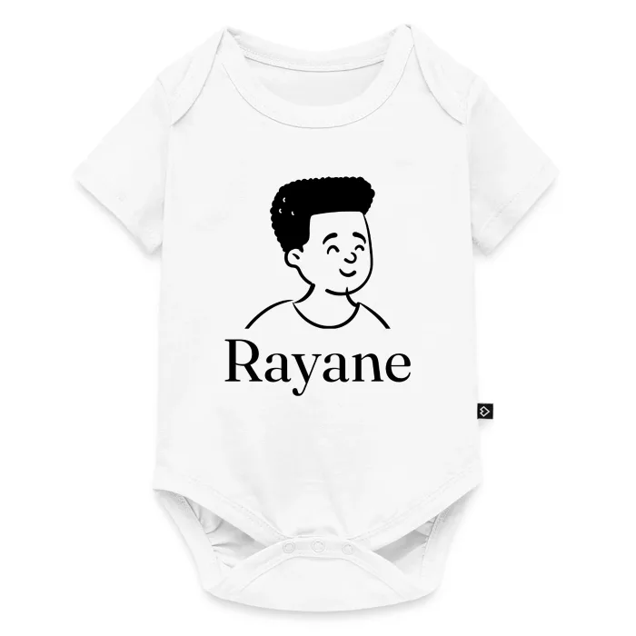 Body bébé personnalisé au prénom Rayane