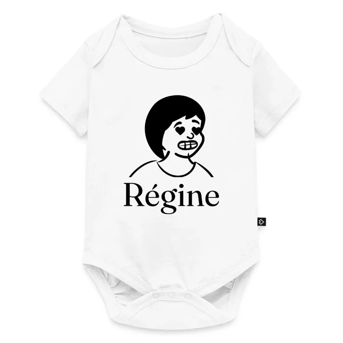 Body bébé personnalisé au prénom Régine