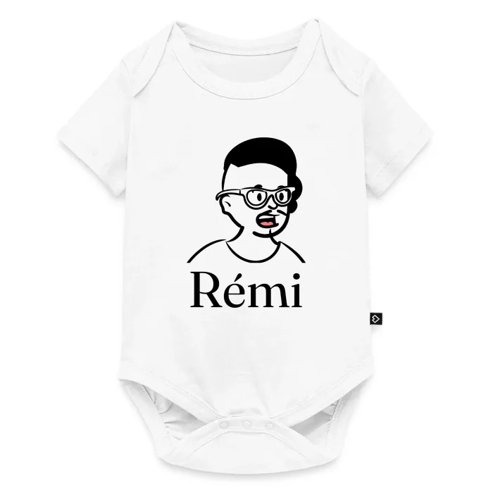 Body bébé personnalisé au prénom Rémi