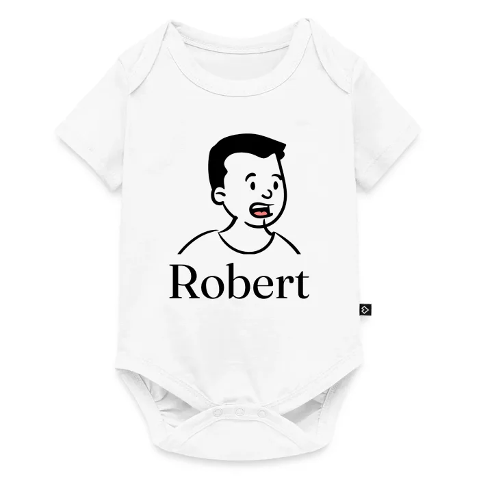 Body bébé personnalisé au prénom Robert