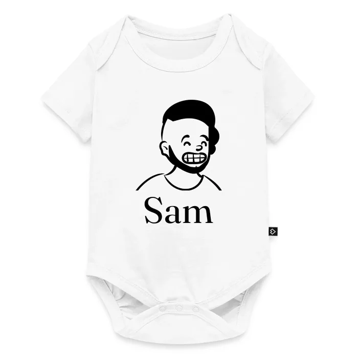 Body bébé personnalisé au prénom Sam