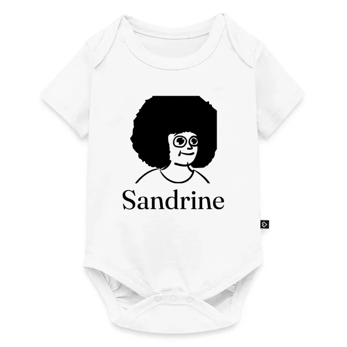 Body bébé personnalisé au prénom Sandrine