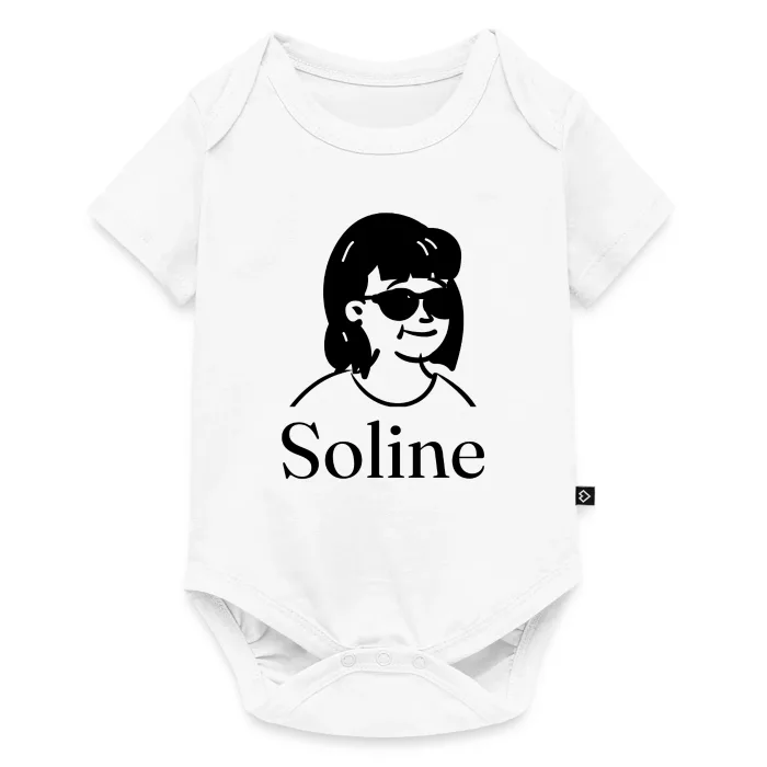Body bébé personnalisé au prénom Soline