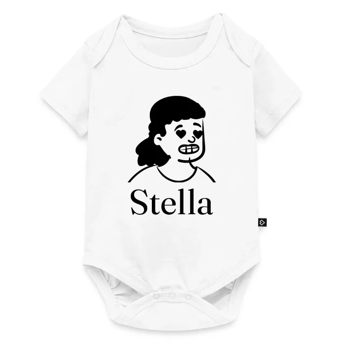 Body bébé personnalisé au prénom Stella