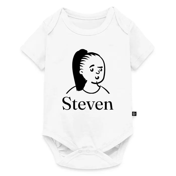 Body bébé personnalisé au prénom Steven