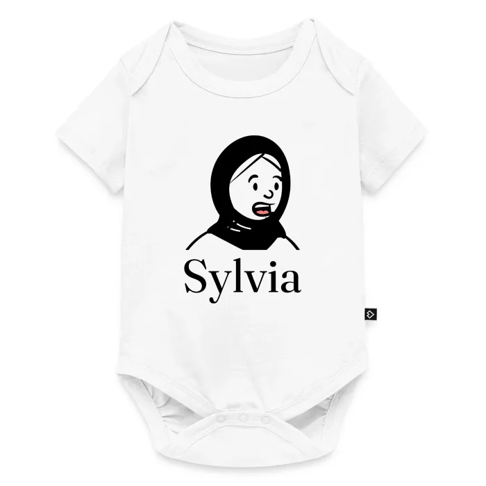 Body bébé personnalisé au prénom Sylvia