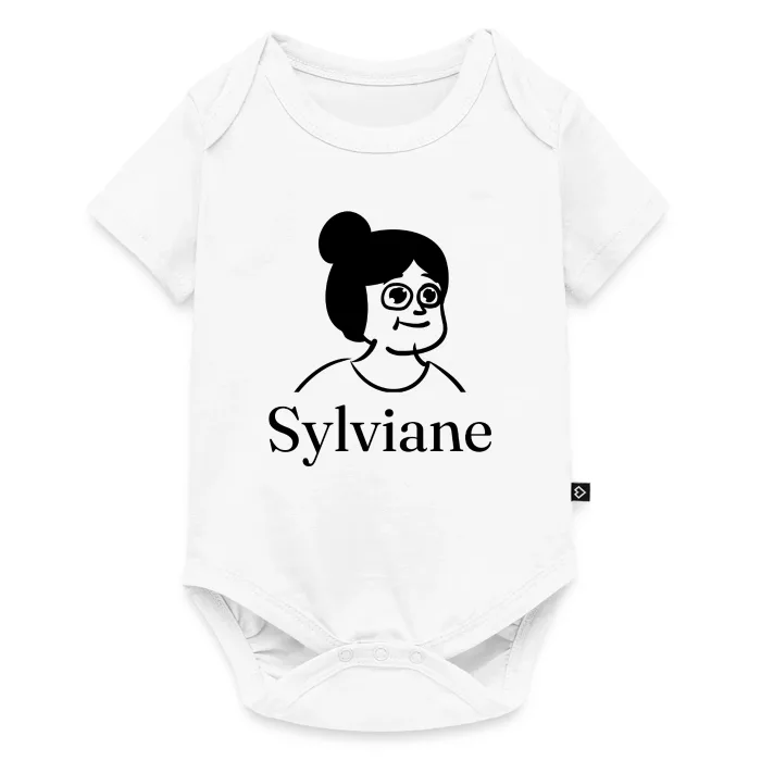 Body bébé personnalisé au prénom Sylviane
