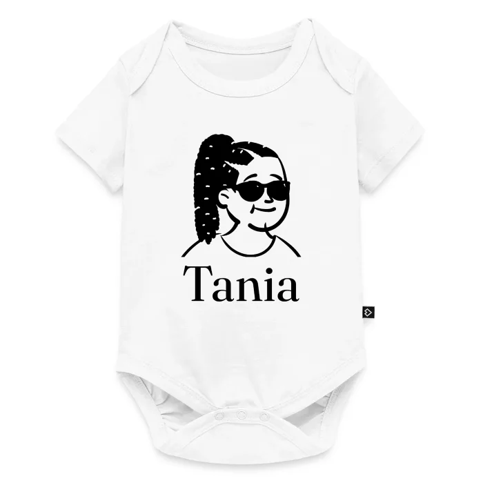 Body bébé personnalisé au prénom Tania