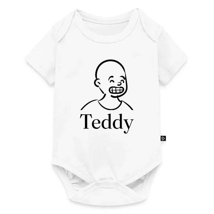 Body bébé personnalisé au prénom Teddy