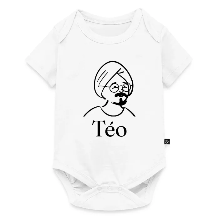 Body bébé personnalisé au prénom Téo