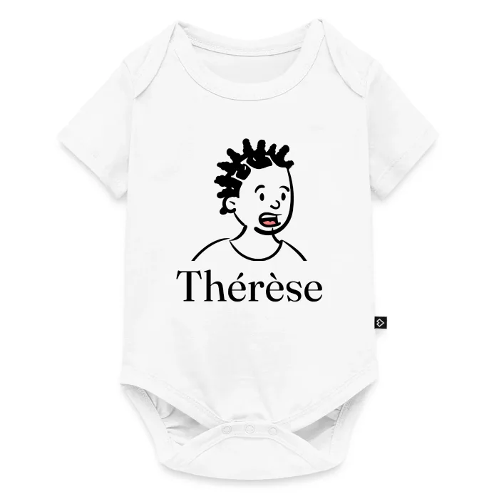 Body bébé personnalisé au prénom Thérèse