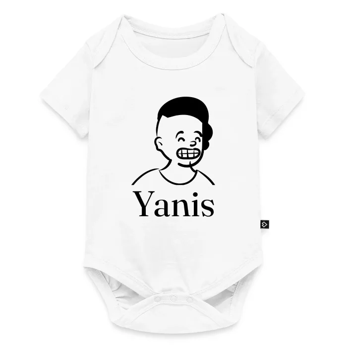 Body bébé personnalisé au prénom Yanis