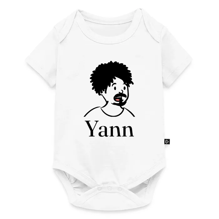 Body bébé personnalisé au prénom Yann
