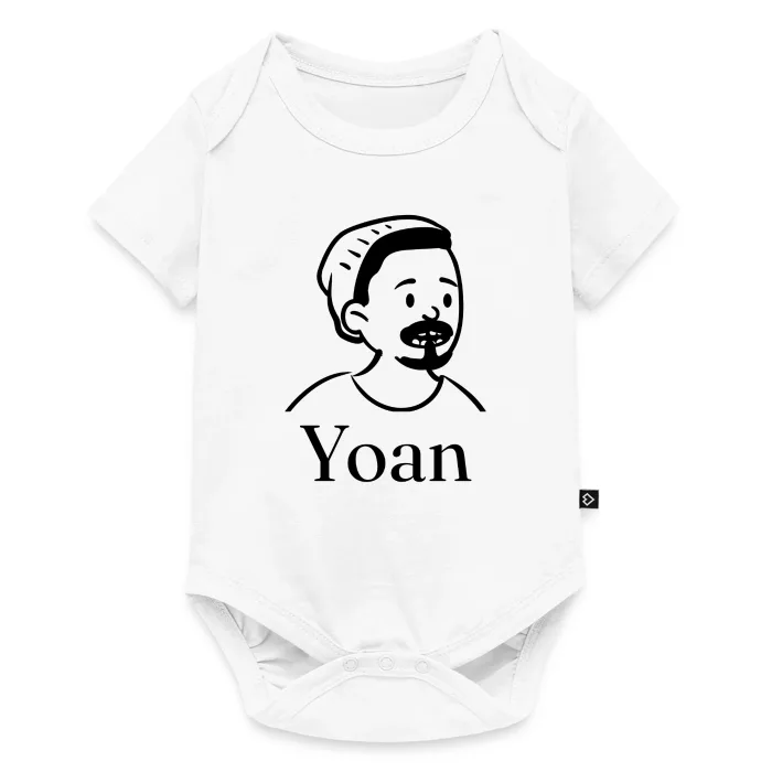 Body bébé personnalisé au prénom Yoan
