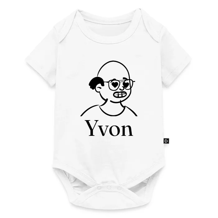 Body bébé personnalisé au prénom Yvon