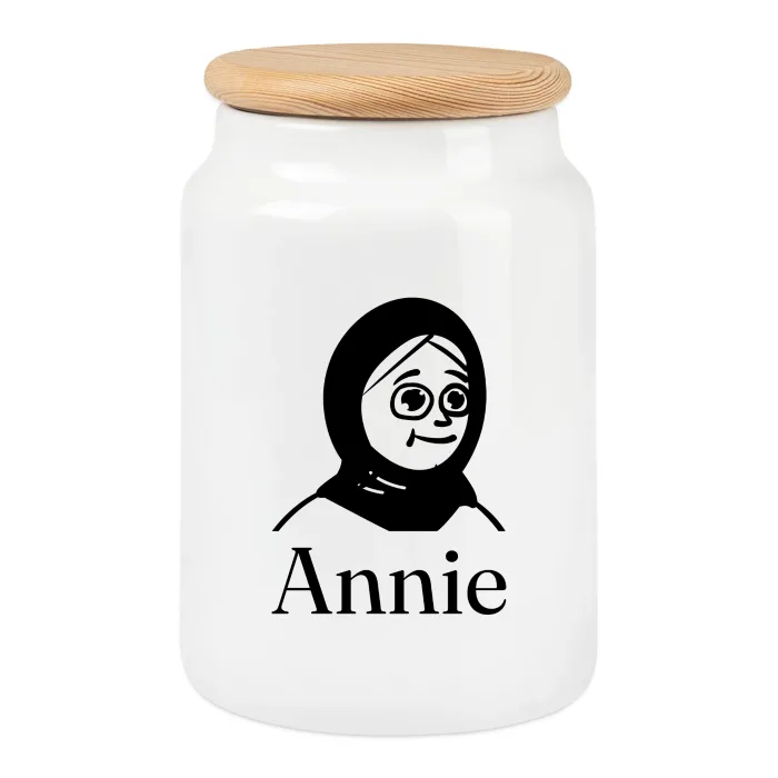Boîte à biscuits personnalisée au prénom Annie