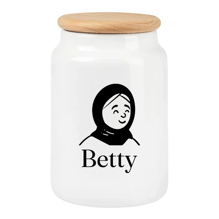 Boîte à biscuits personnalisée au prénom Betty