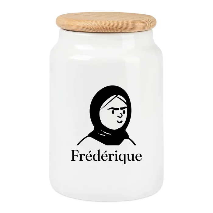 Boîte à biscuits personnalisée au prénom Frédérique