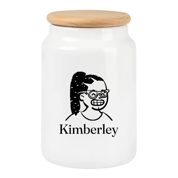 Boîte à biscuits personnalisée au prénom Kimberley